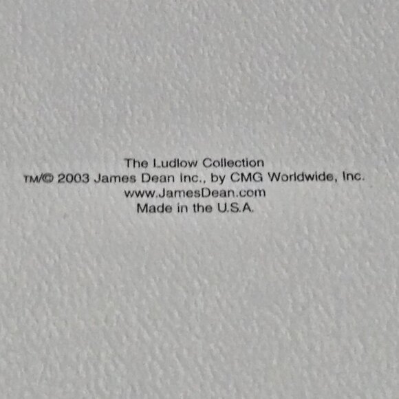 James Dean on the set of "Giant" - Ludlow Collection Black & White Print 2023 - Picture 4 of 5